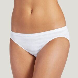 NWT Jockey Pack of 5 Sz XXL (9) Matte & Shine Bikini White